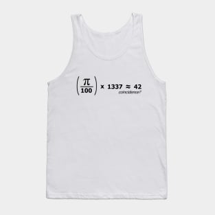 1337 Coincidence 42 Tank Top